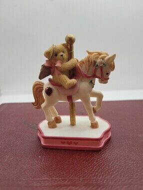 Cherished Teddies July Carousel Horse